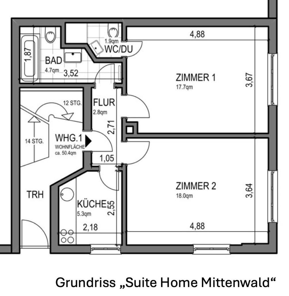 Suite Home Mittenwald Exterior photo